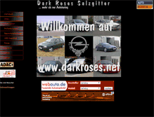 Tablet Screenshot of darkroses.net